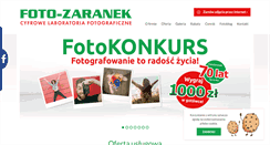 Desktop Screenshot of fotozaranek.pl